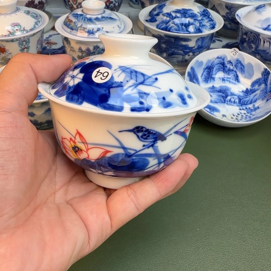 纯手工纯手绘茶具64