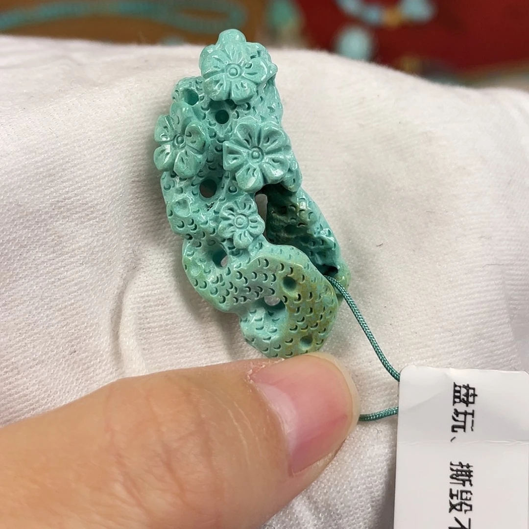绿松石未镶嵌配饰