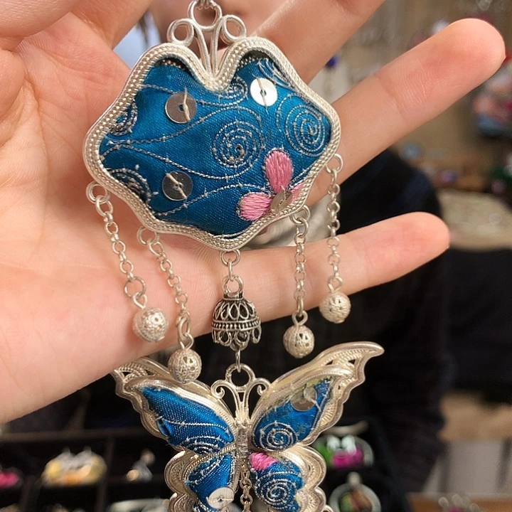 花岗石铁合金项链
