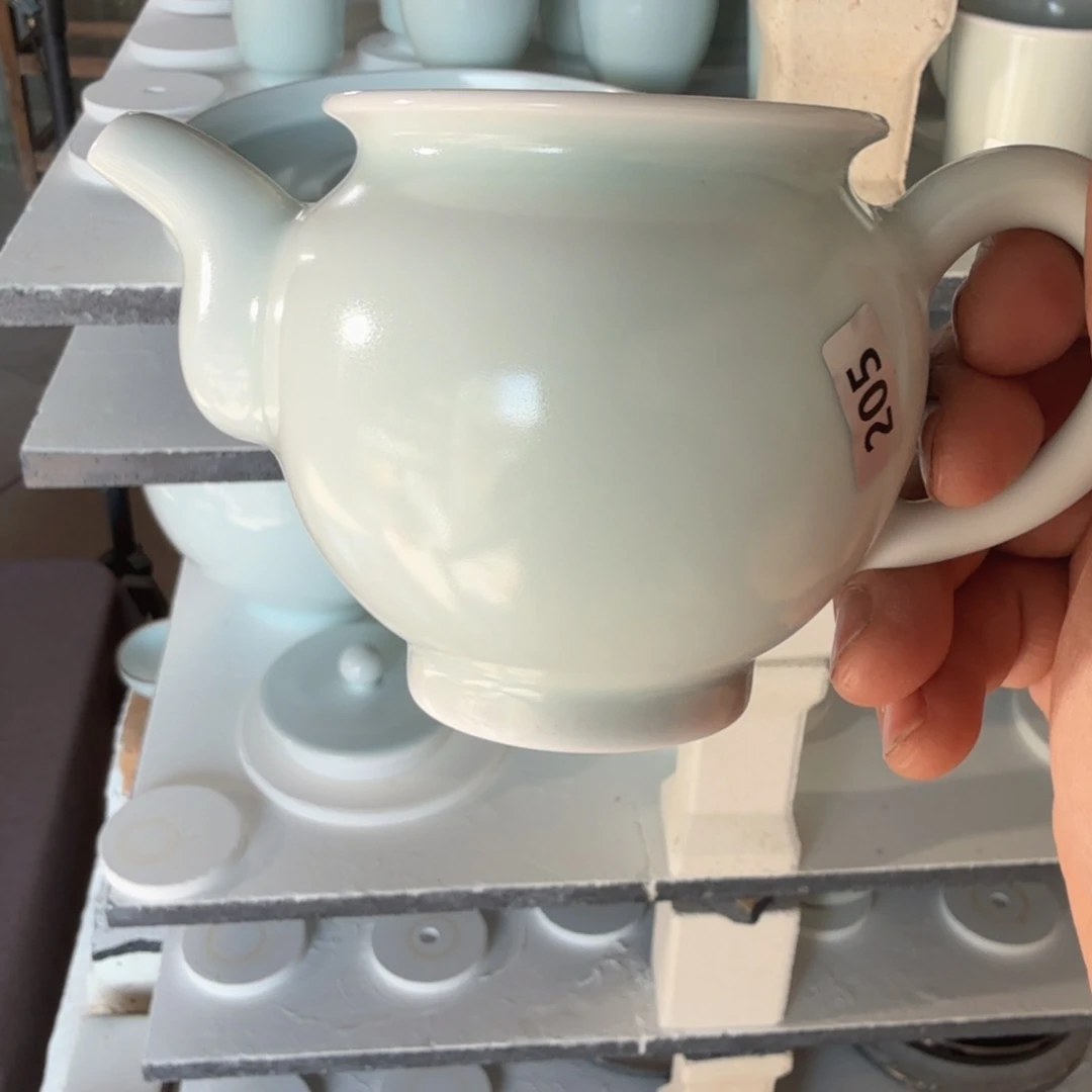 汝窑天真釉色公到杯喜欢的可以拍