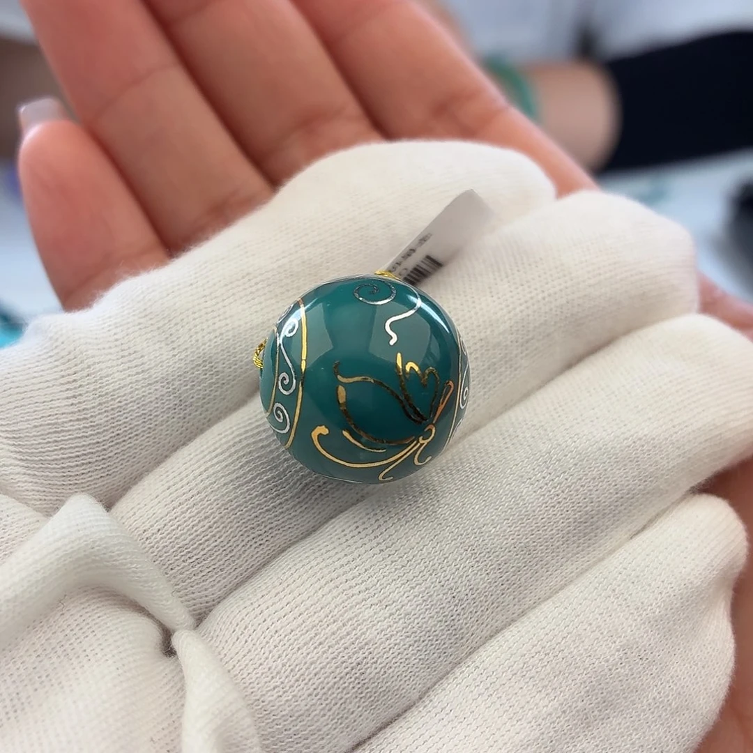 未镶嵌绿松石绿松石19.5mm