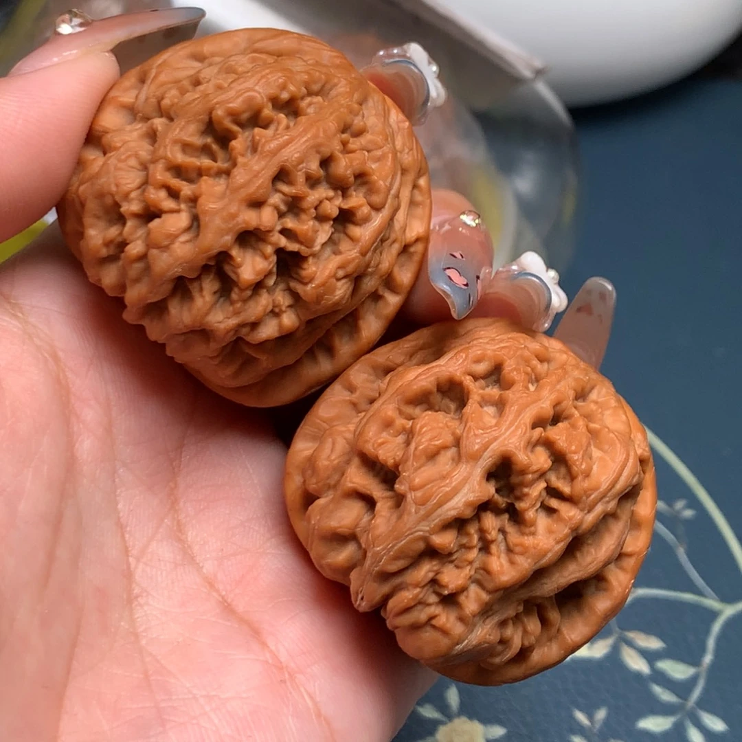 唐***安文玩核桃把件41-31579-8