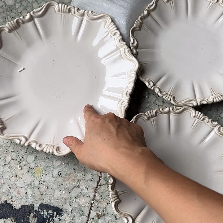 瓷片默认瑕疵商品洛可可1大2