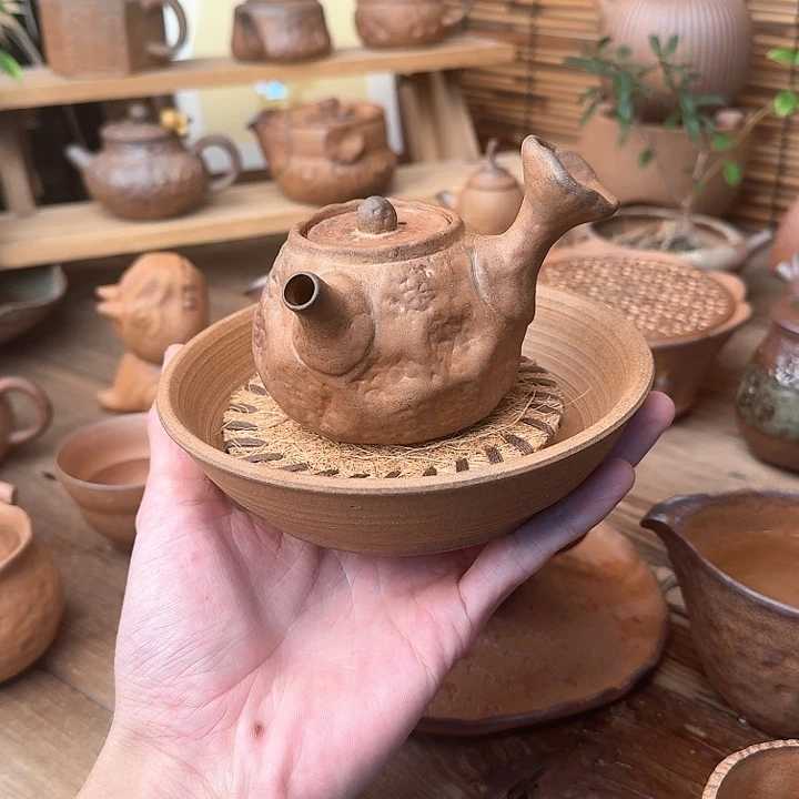 原矿老岩泥茶器系列