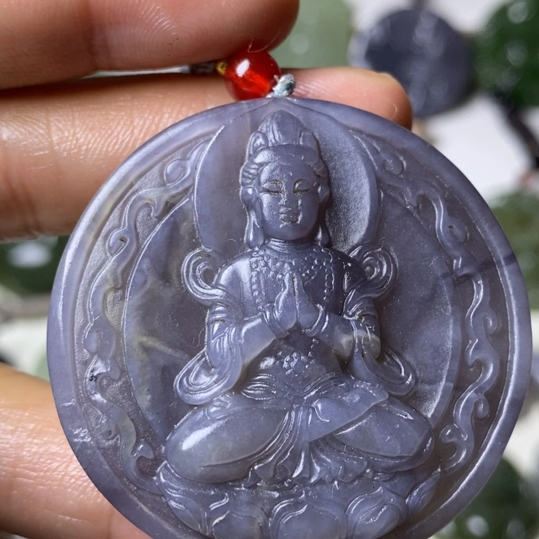 和田玉未镶嵌颈饰微瑕