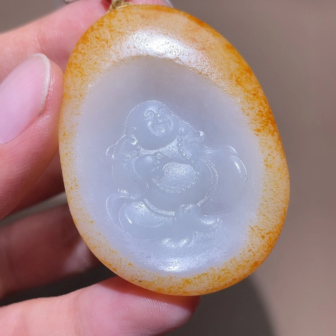 和田玉颈饰未镶嵌Y