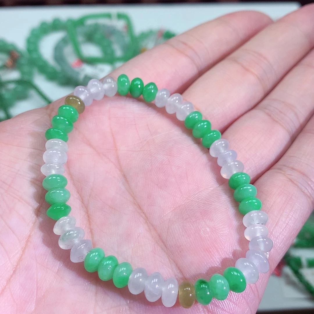 翡翠未镶嵌手链翡翠