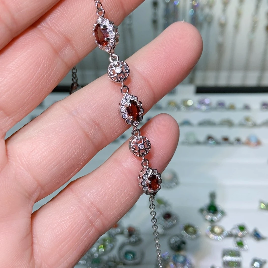 绿水晶戒指银S925镶嵌