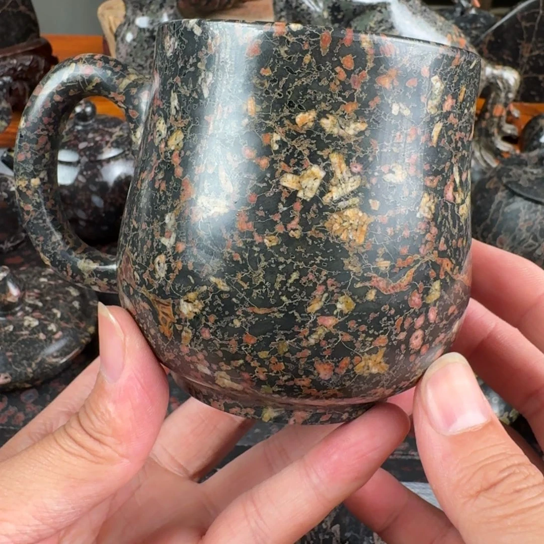 爱*动梅花玉精品办公杯