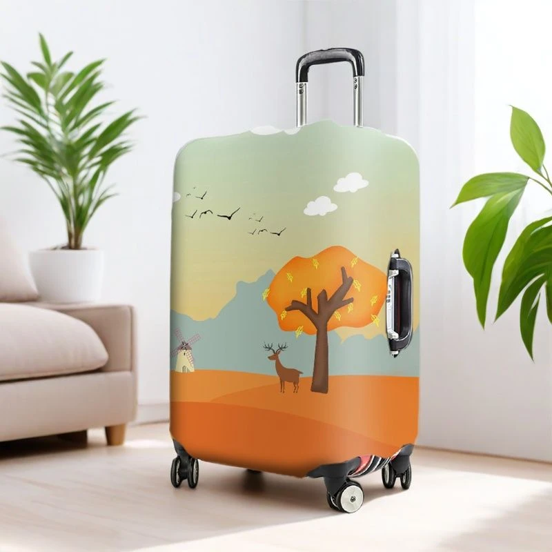 加厚耐磨损行李保护套行李箱保护套20/24/28寸拉杆旅行箱防尘外套