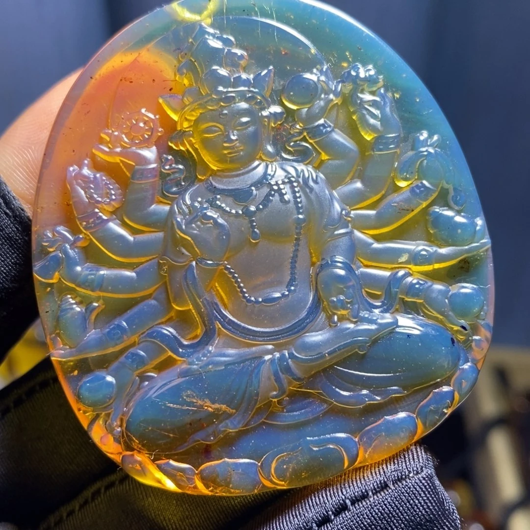 琥珀未镶嵌裸石……