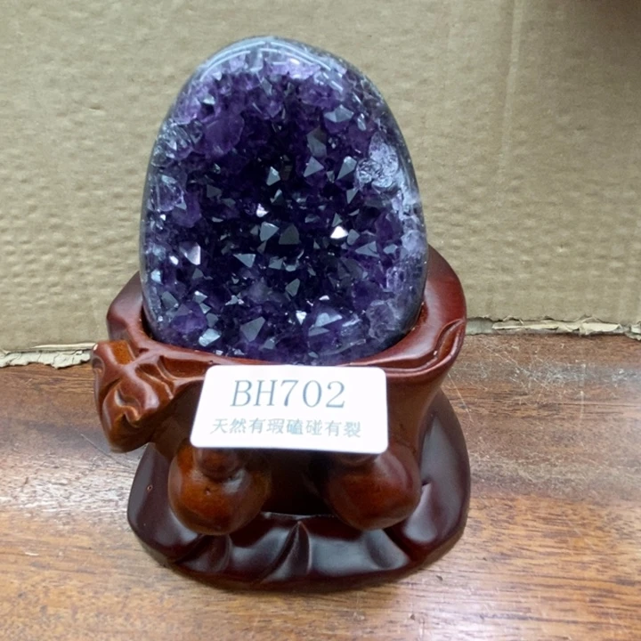 未镶嵌紫晶大型摆件（非配饰）胡*、