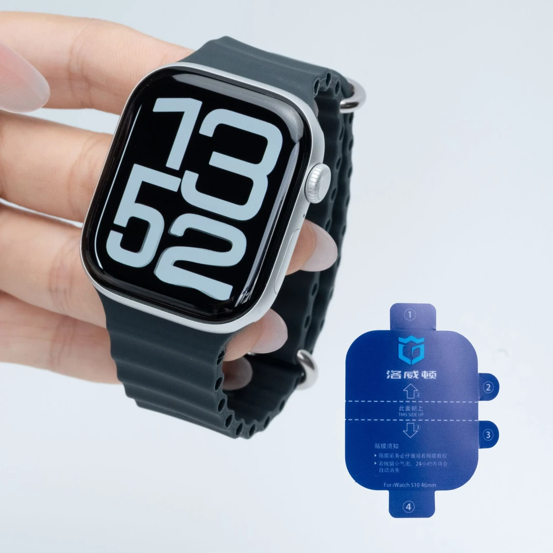 适用appleiwatchs11贴膜iwatchs10保护膜se3苹果手表膜s9/se2/s8