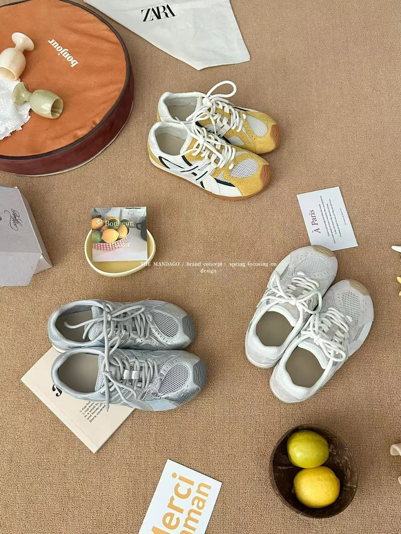 -福秒 韩系胖胖鞋～不规则舒适感运动鞋（XZl55-66#）爱唯依