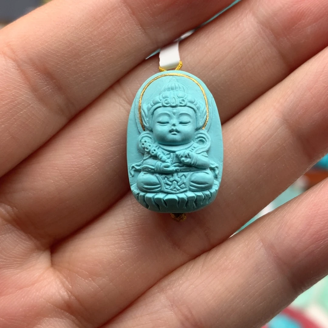 未镶嵌绿松石绿松石