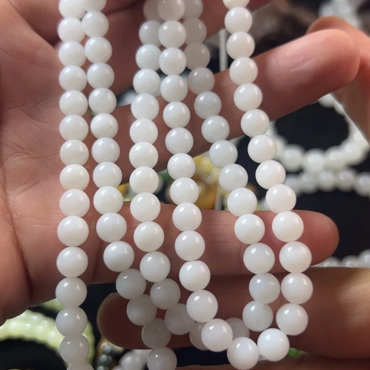 和田玉未镶嵌手串