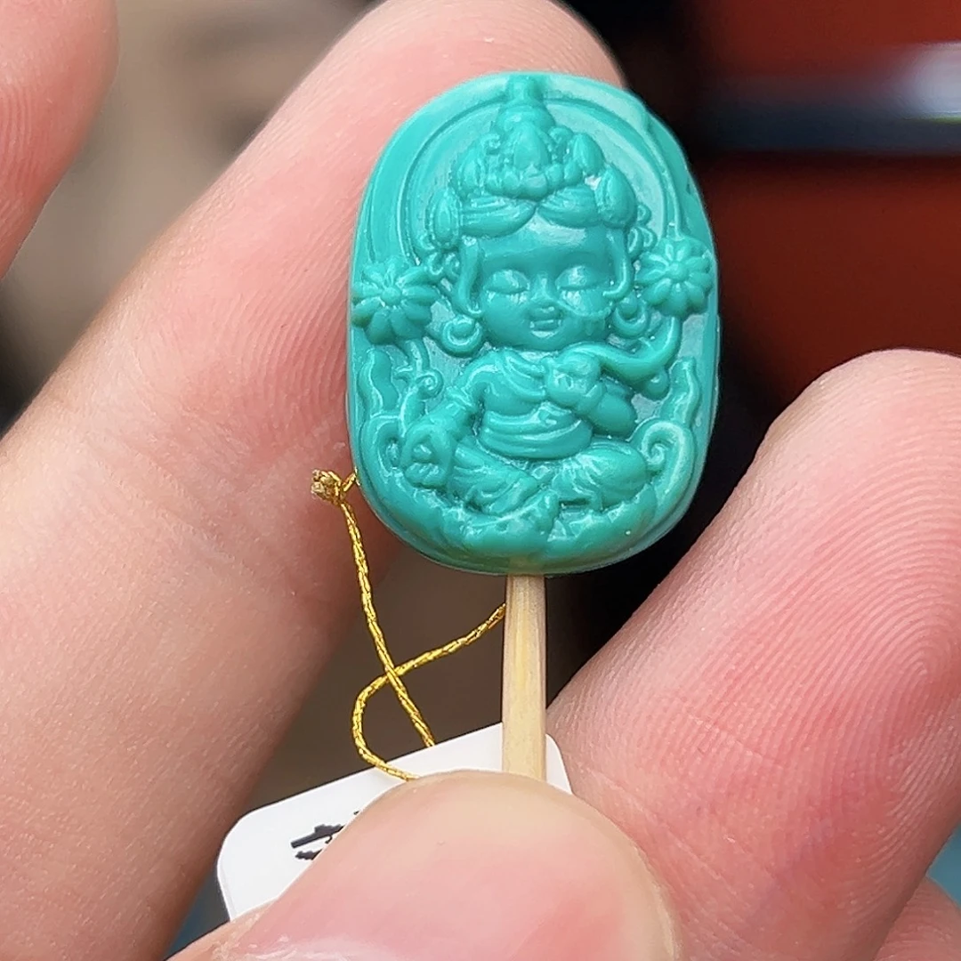 未镶嵌绿松石珠宝奇石