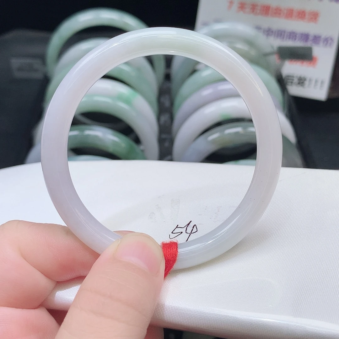 翡翠未镶嵌手镯523