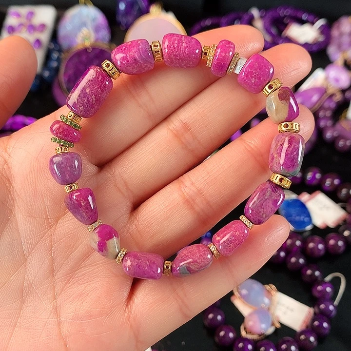 苏纪石（舒俱来）未镶嵌手链