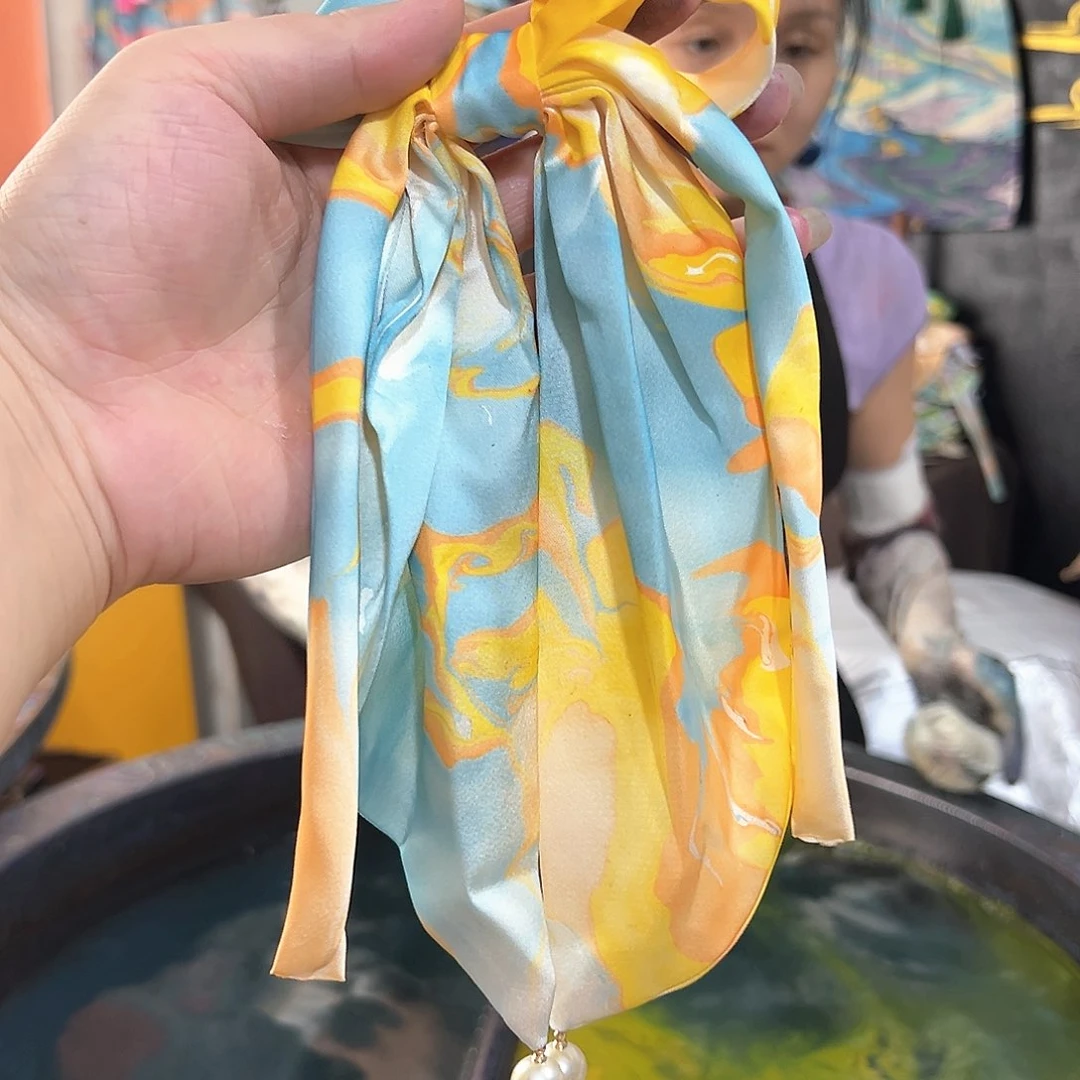 555兔耳朵发圈手作