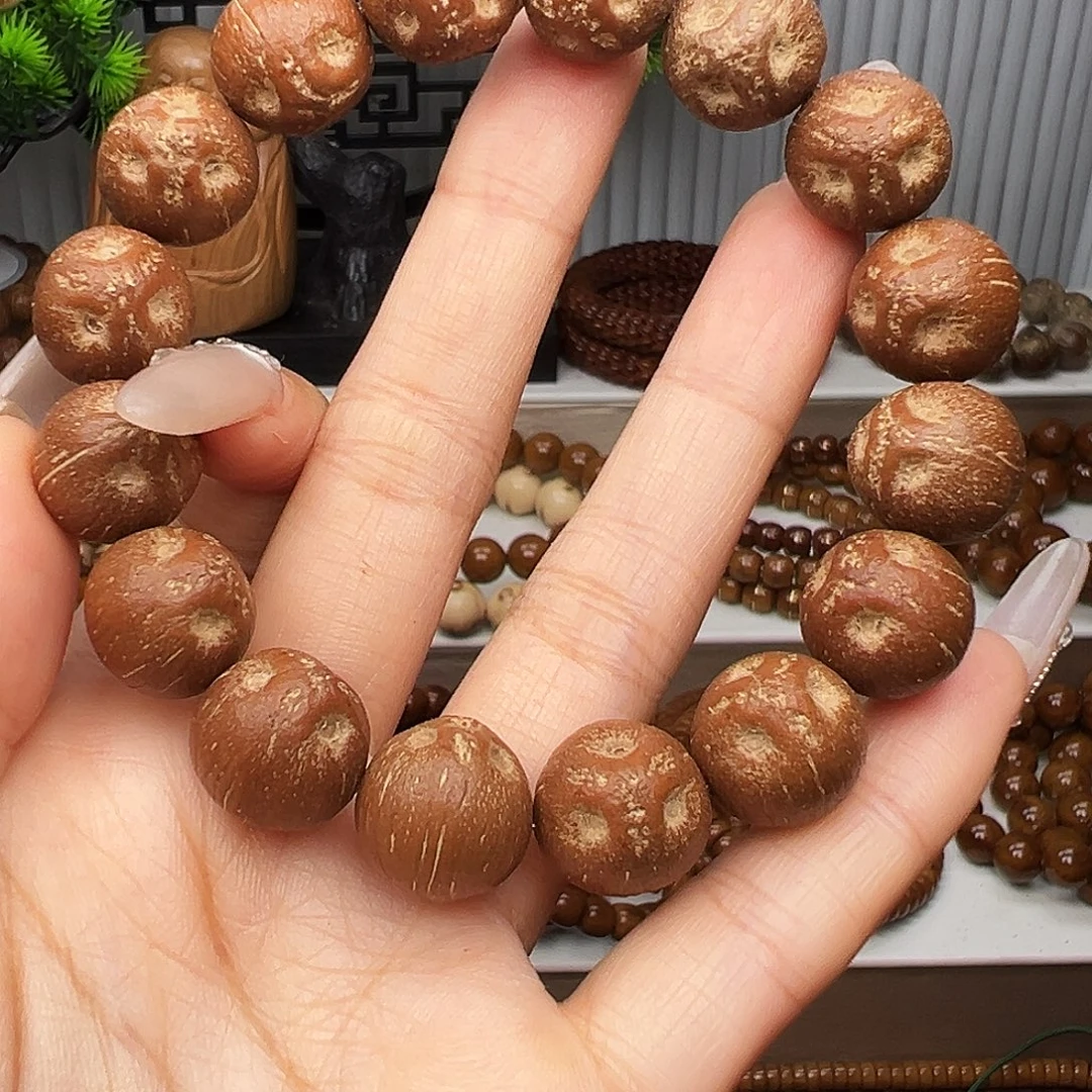 手串紫金鼠卡14半实心小原皮