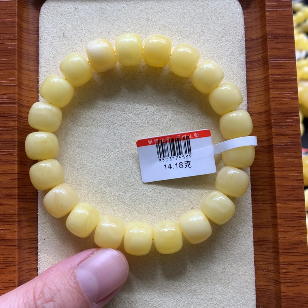 蜜蜡手链未镶嵌蜜蜡