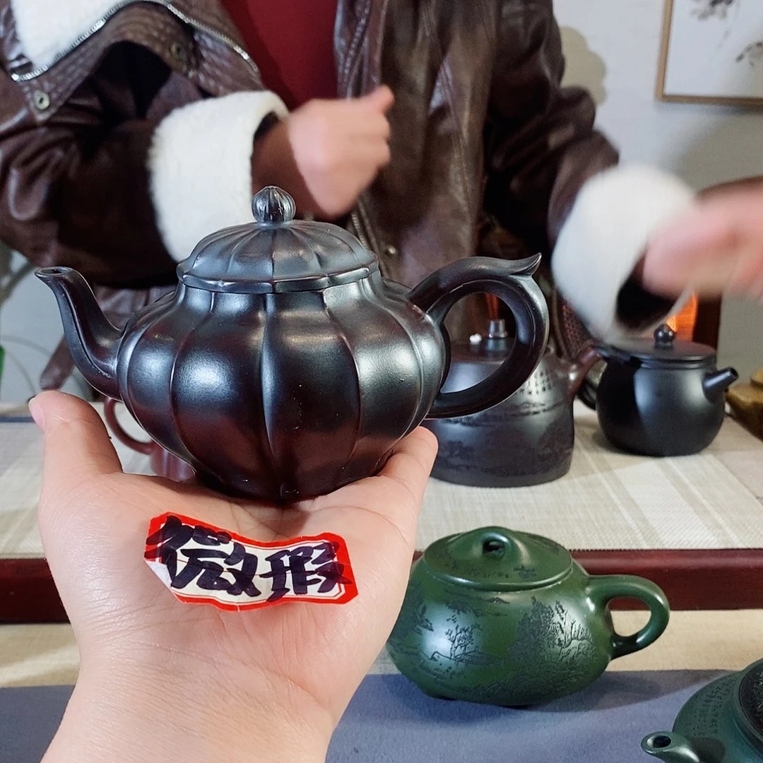 紫砂茶壶宜兴紫砂壶的小