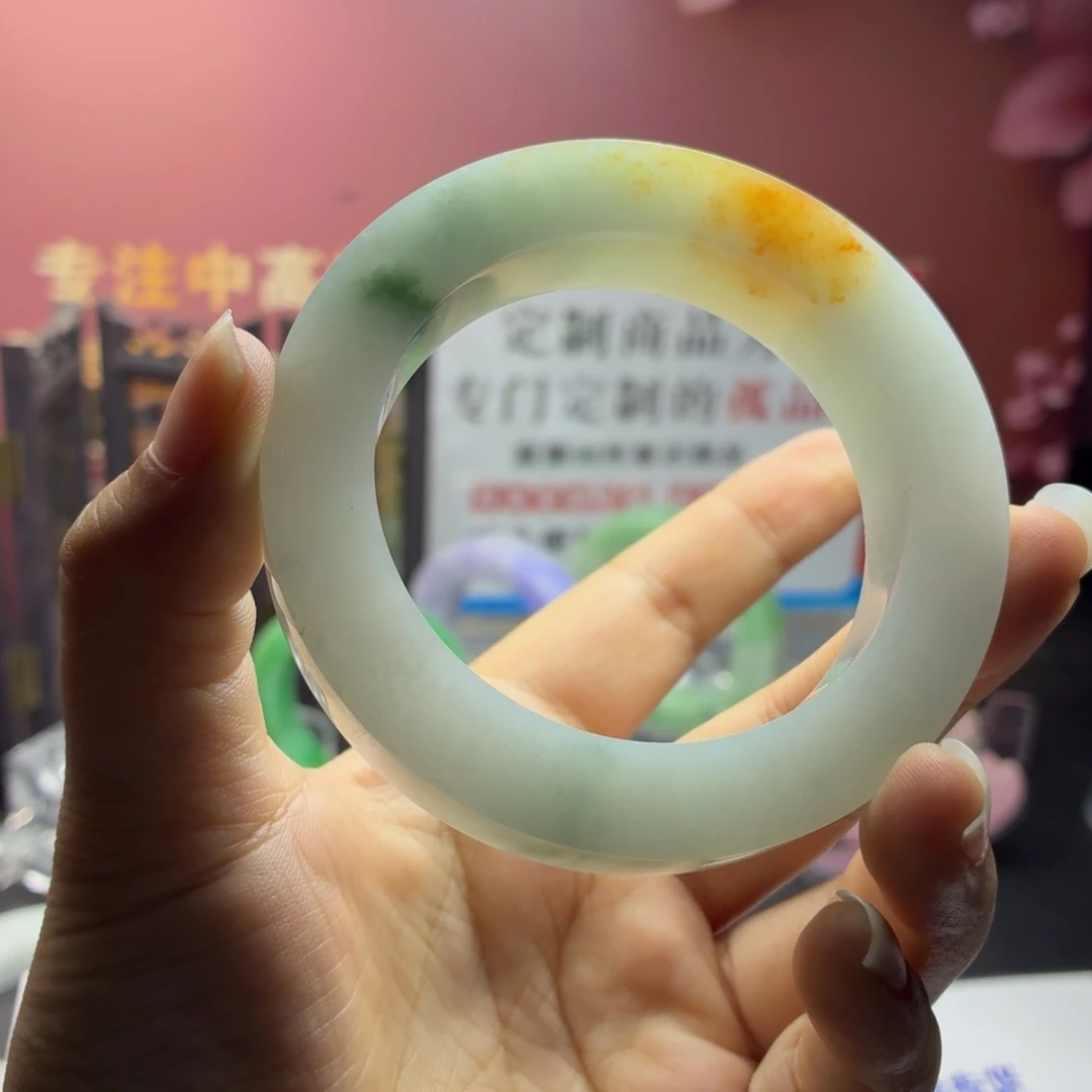 丫***头定制翡翠未镶嵌正翡翠