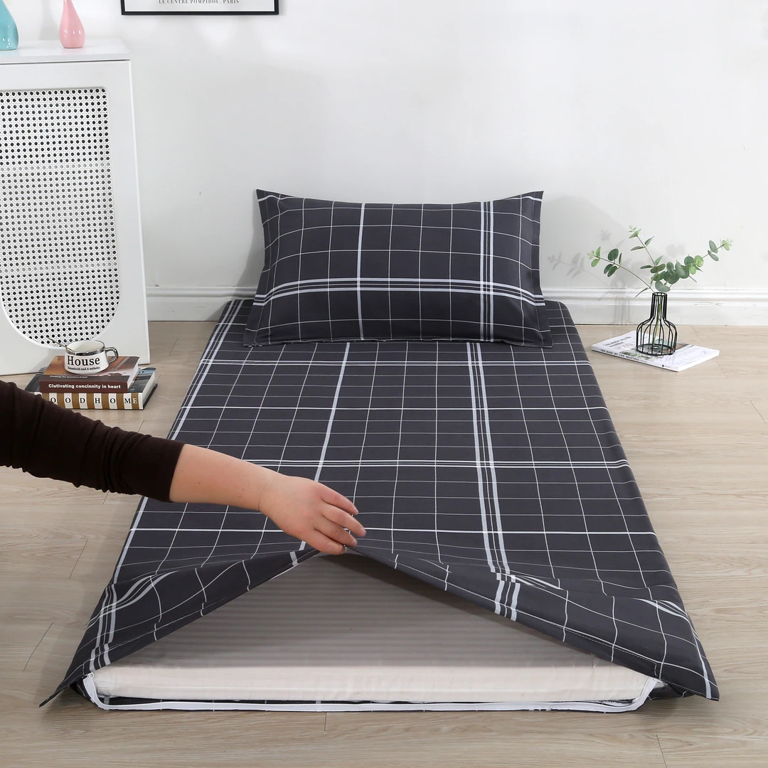 床垫套褥子套全包围带拉链防尘罩学生宿舍专用床罩棕垫保护套防滑