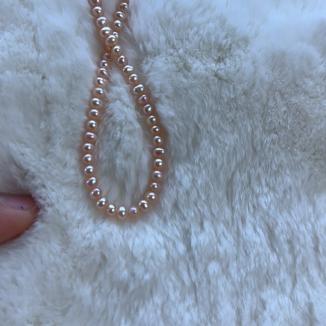 银S925镶嵌项链定制310淡水珍珠