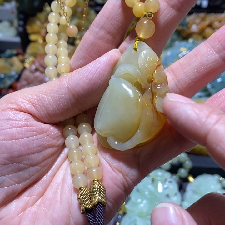 岫玉岫玉吊坠未镶嵌