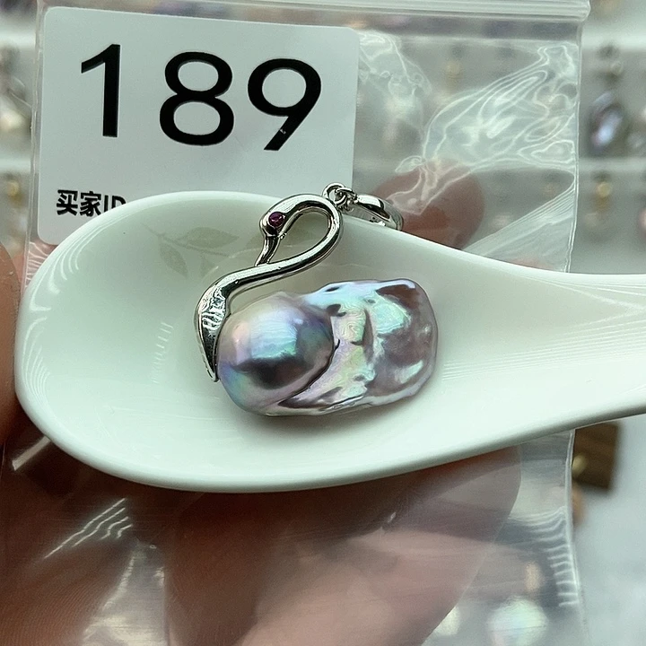 淡水珍珠颈饰银S925镶嵌