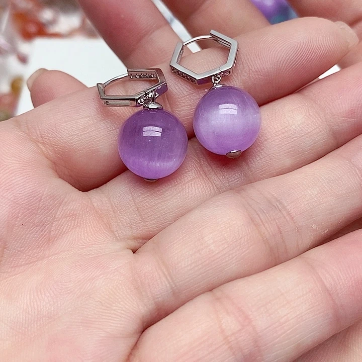 芬***芬耳饰锂辉石未镶嵌16