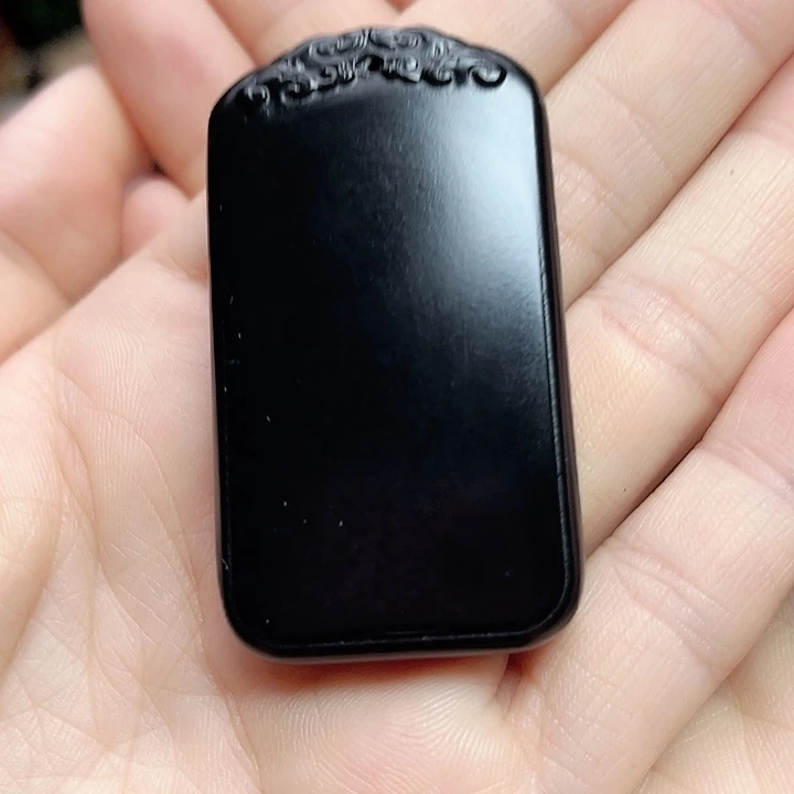 和田玉手链未镶嵌无事牌