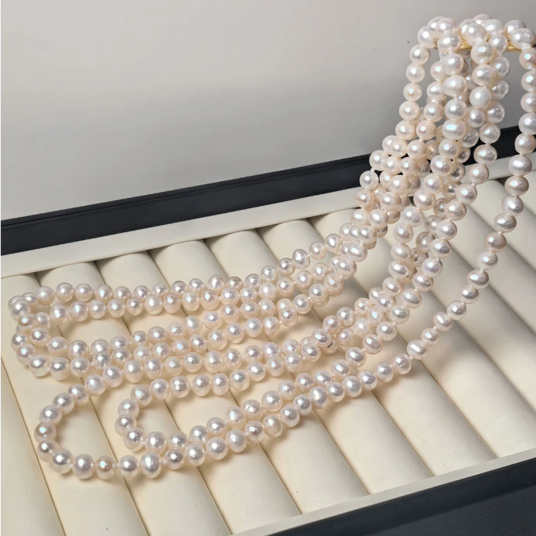 依俐西雅A613经典百搭多变毛衣链5-6mm