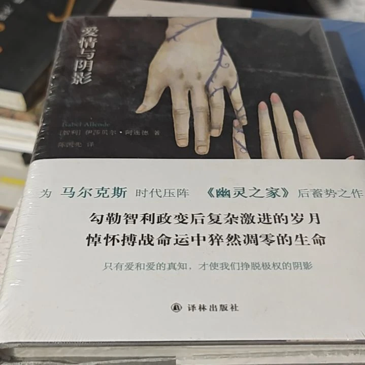 爱情阴影精装塑封库存书
