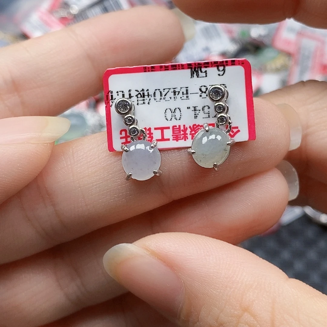 翡翠银S925镶嵌戒指