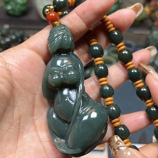 和田玉挂件未镶嵌