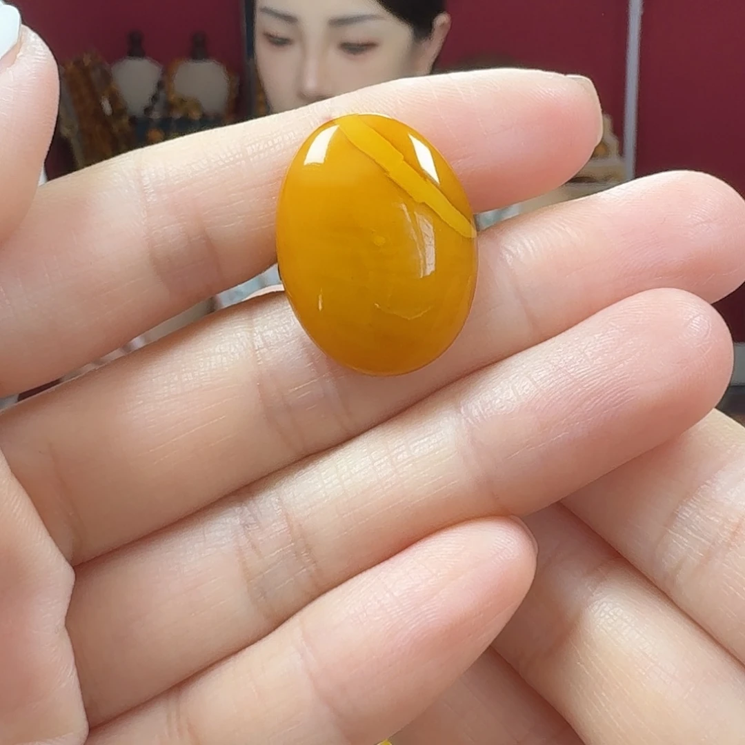 手链蜜蜡银S925镶嵌戒指