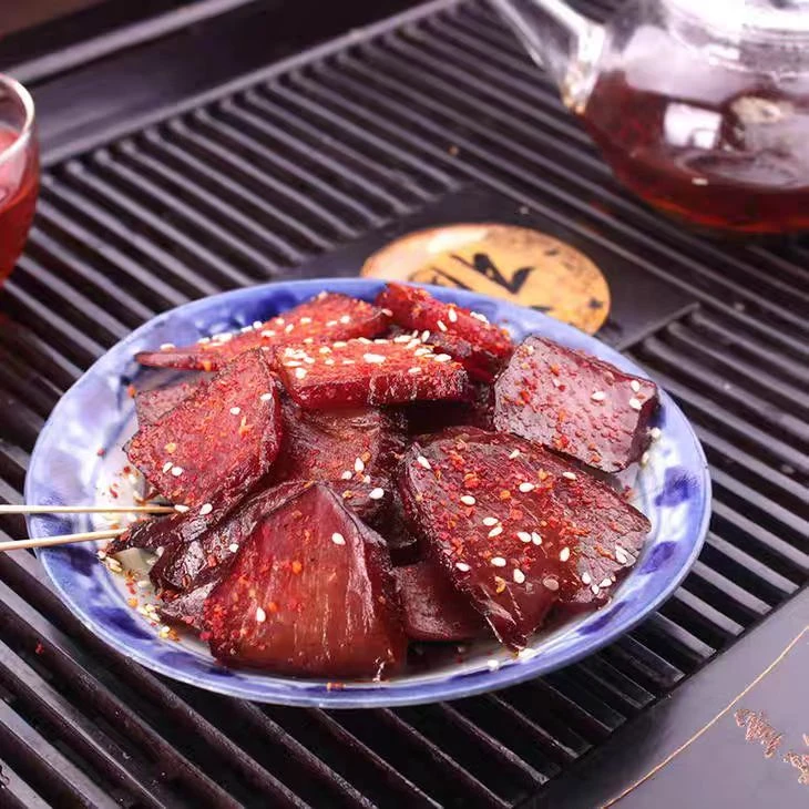 陕南手撕腊肉干农家网红小零食