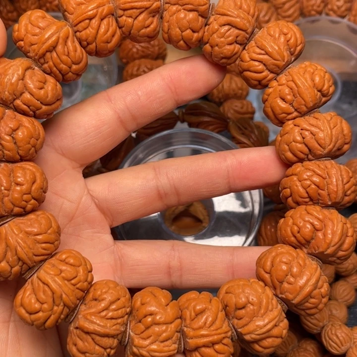 桃核手串龙纹桃核27