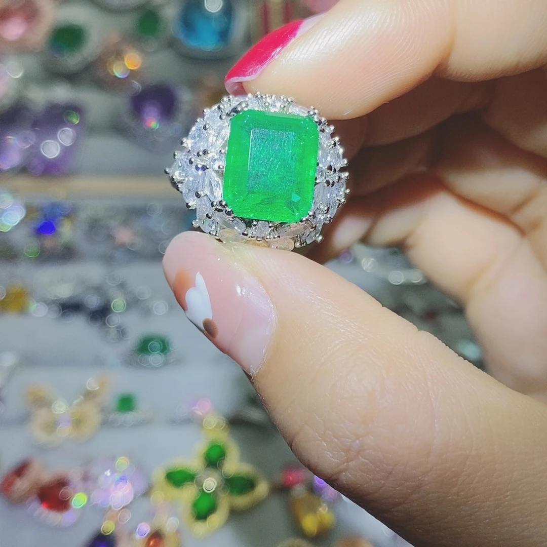 【闪购商品】托帕石耳饰银S925镶嵌