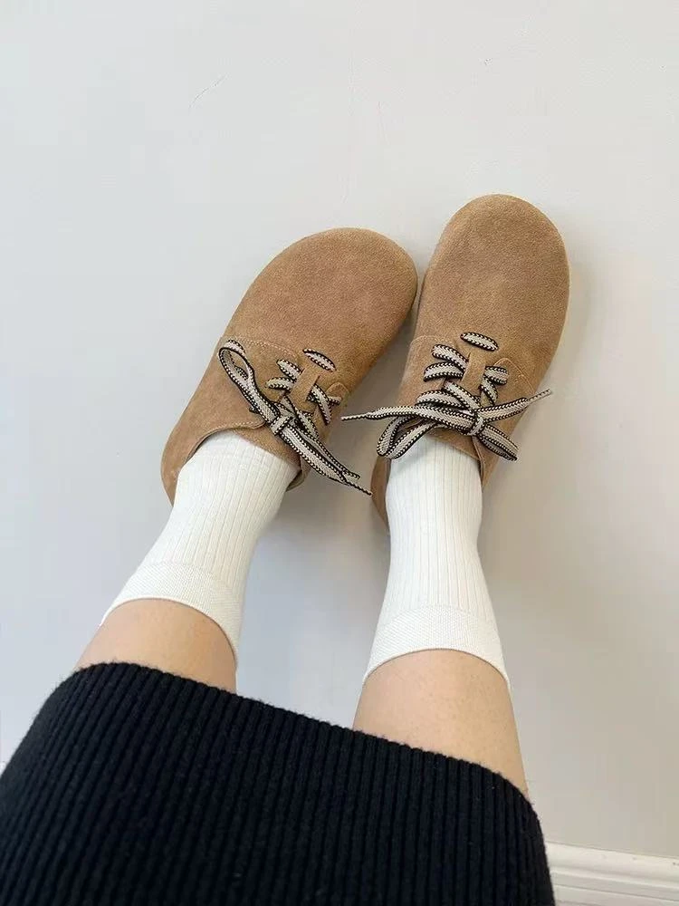 春秋厚底软百搭勃肯鞋女单鞋5502-5