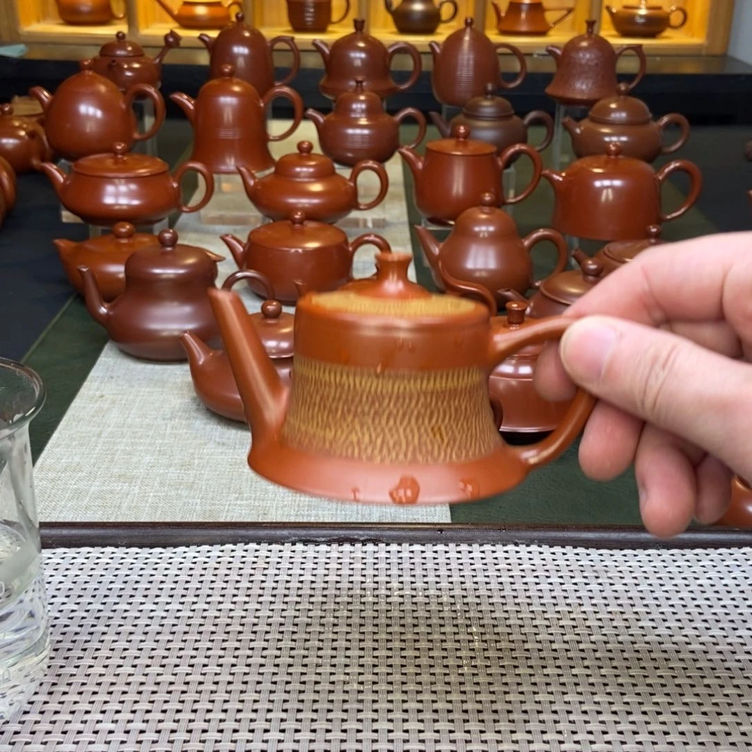 紫砂茶壶潮州手拉壶