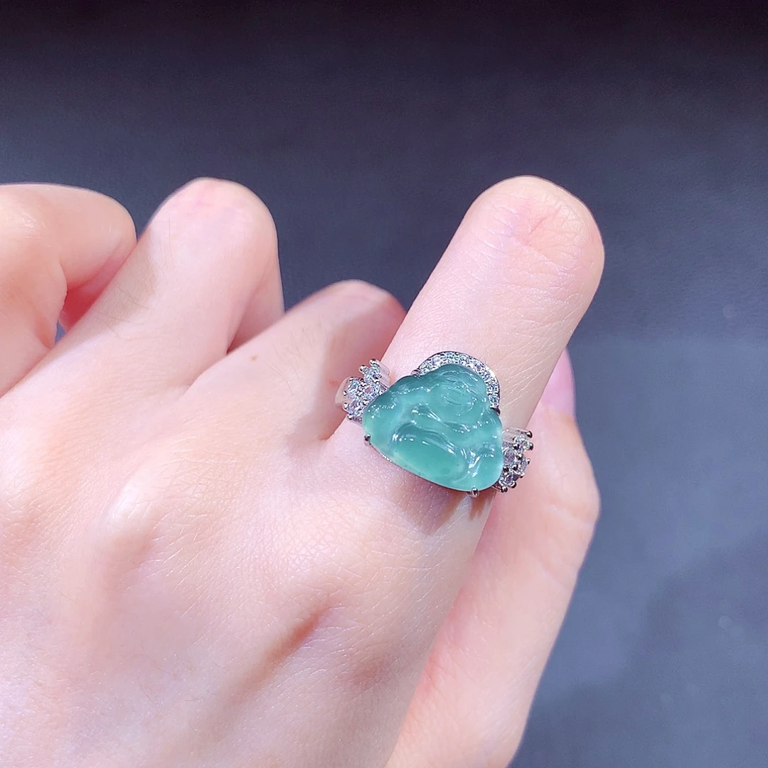 未镶嵌戒指翡翠翡翠
