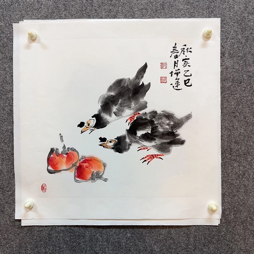 国画郭增运老师手绘作品