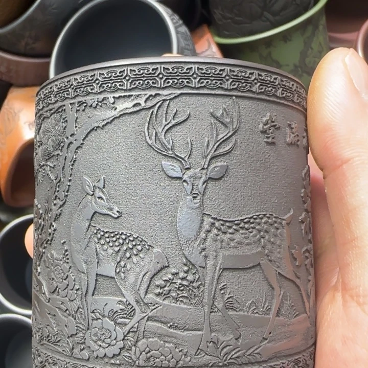 茶杯紫砂全手工制作工艺