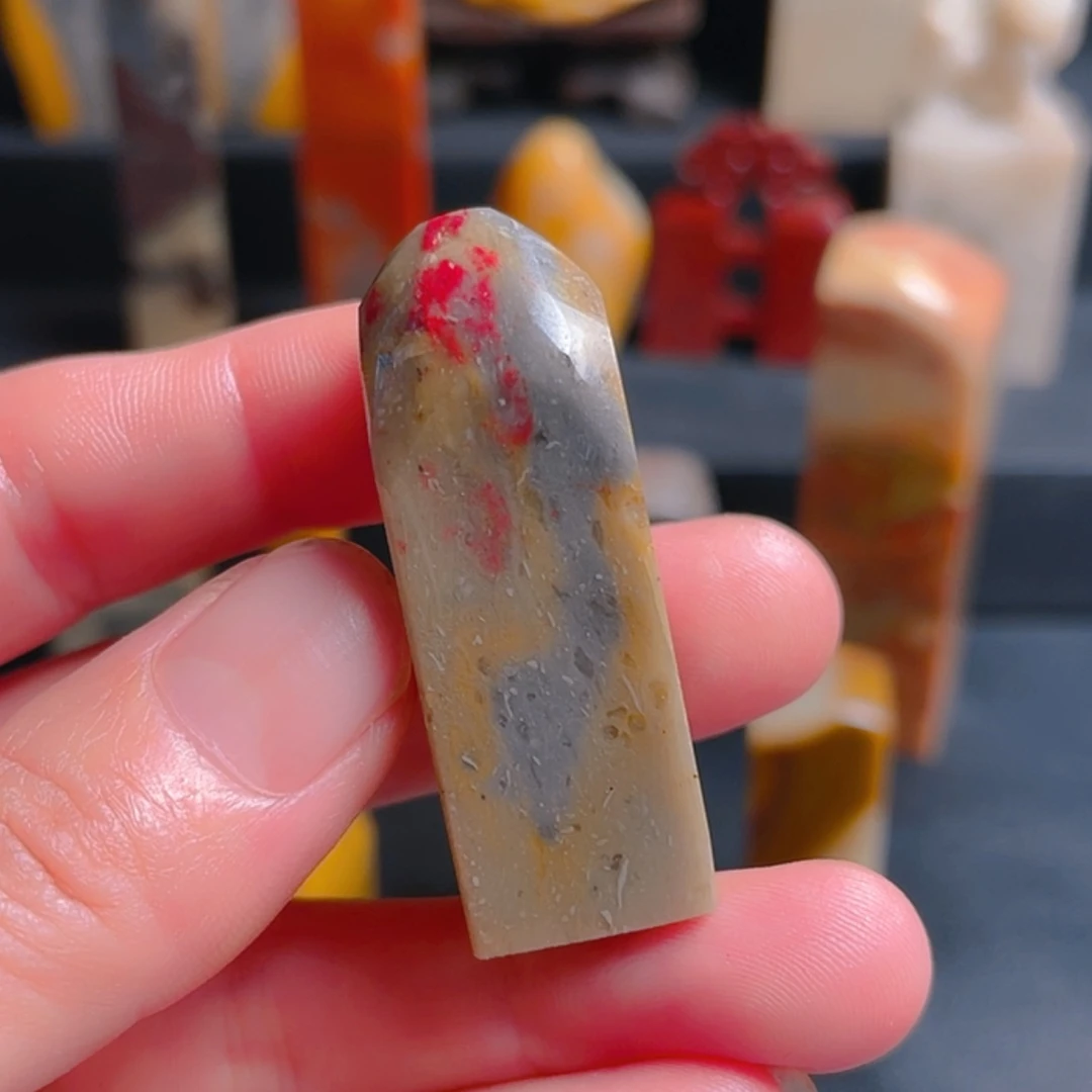 【闪购商品】昌化石安**6昌化鸡血石印章