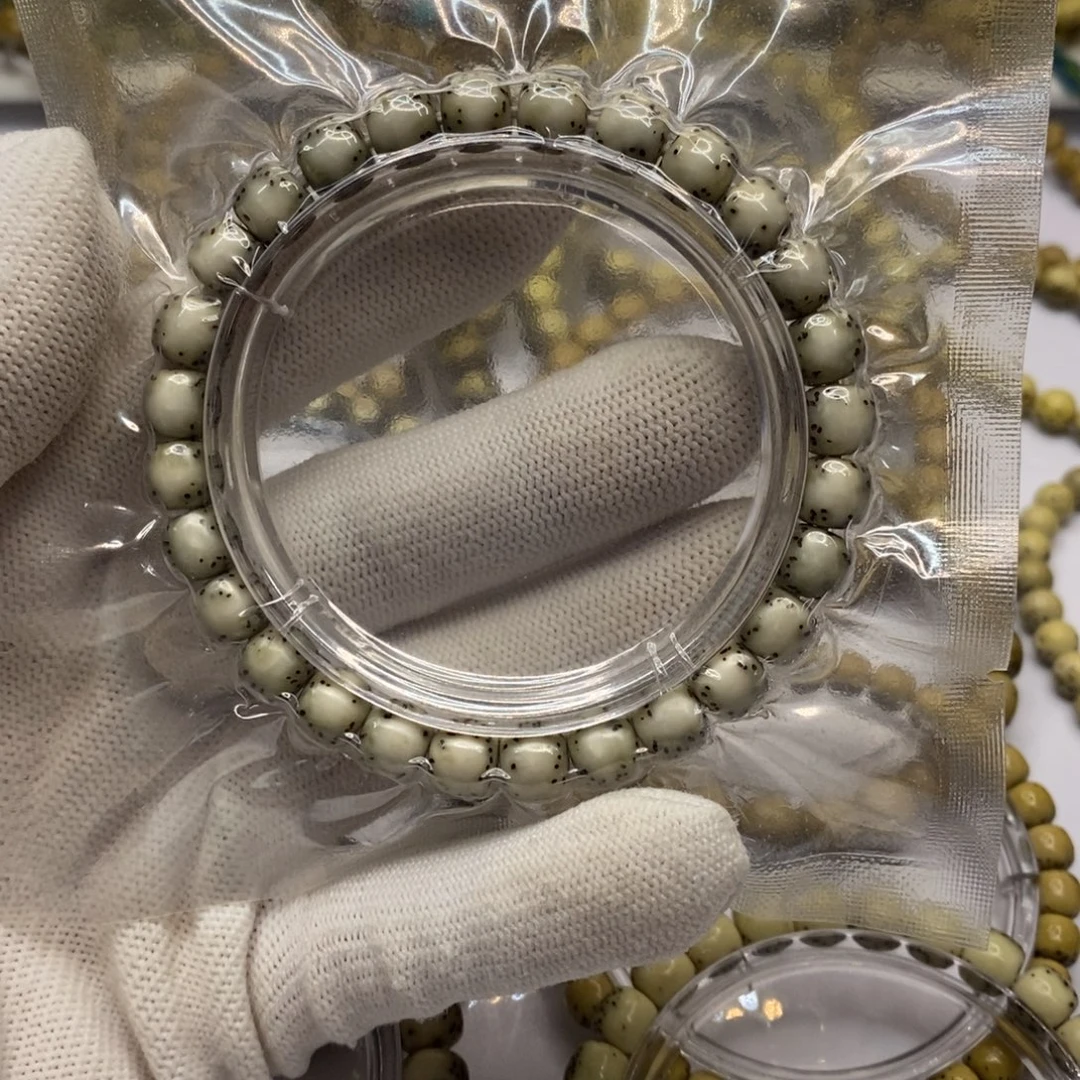 手串星月菩提绿背河豚