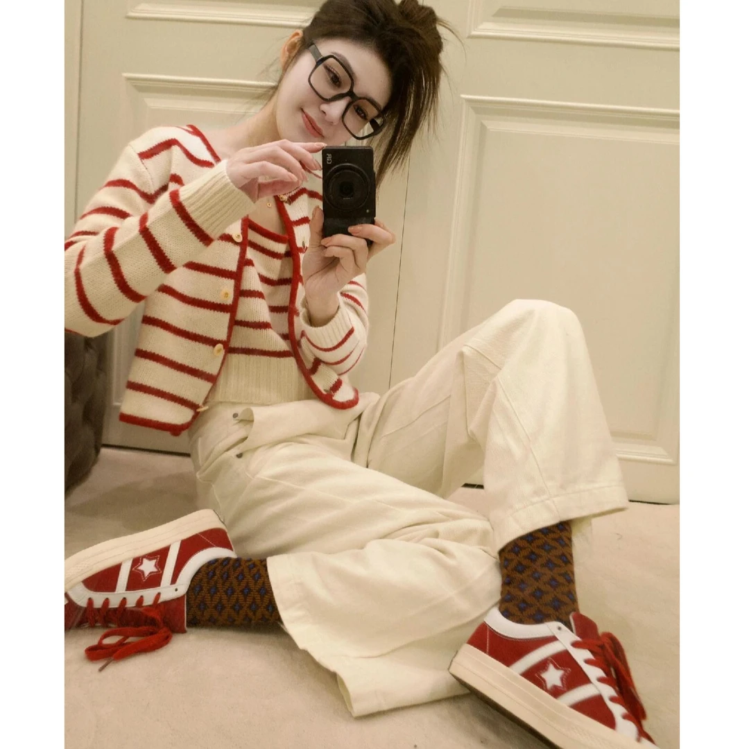 2025早秋洋气穿搭一整套高级感韩系chin减龄炸街甜酷时尚三件套装